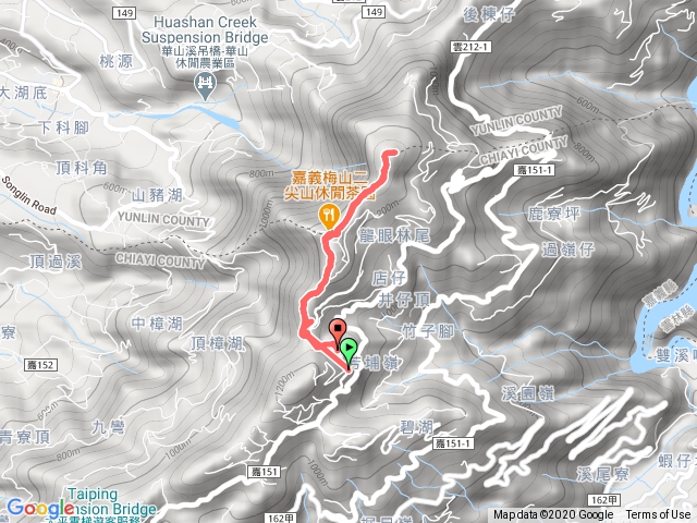 龍興宮-二尖山-大尖山-返回