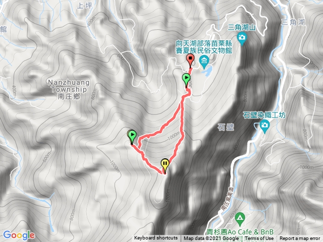 光天高山～向天湖山