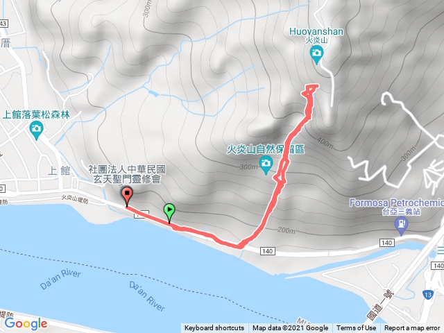 2021-04-11-e1-火炎山自然保留區去回