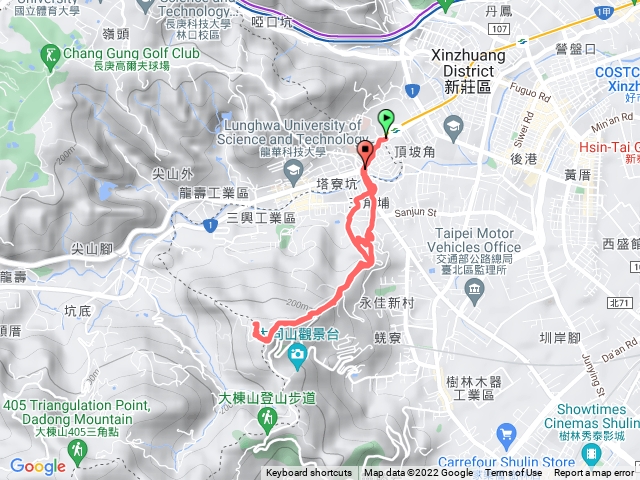 樹林 三角埔頂山步道(2022-11-12)