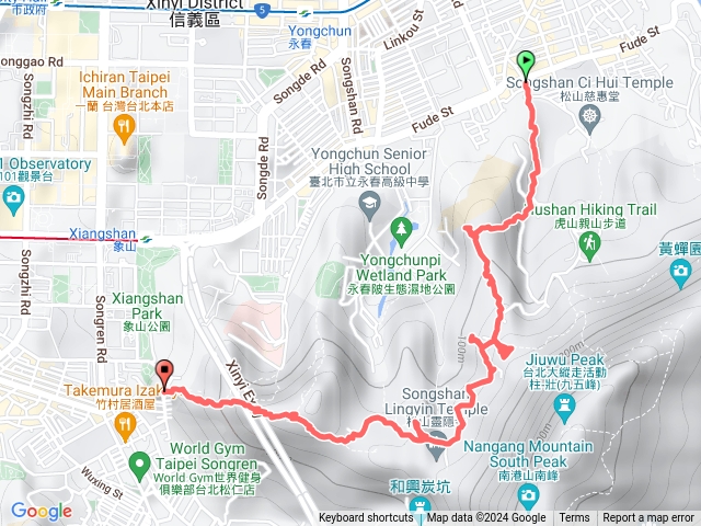 四獸山縱走