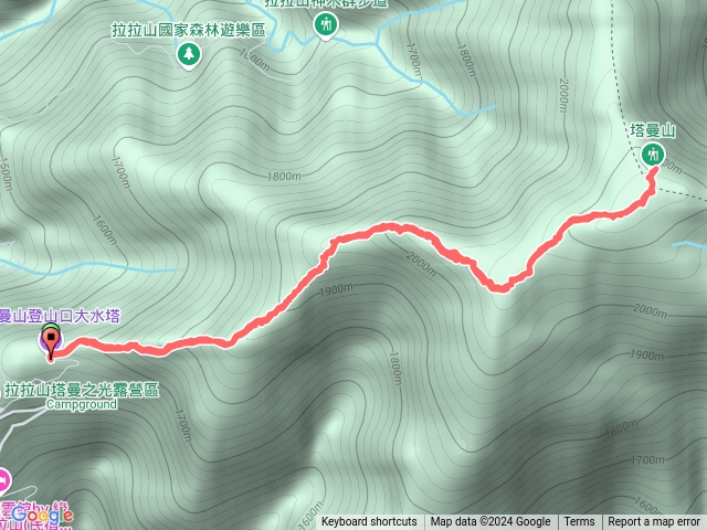 新北市最高峰塔曼山健行