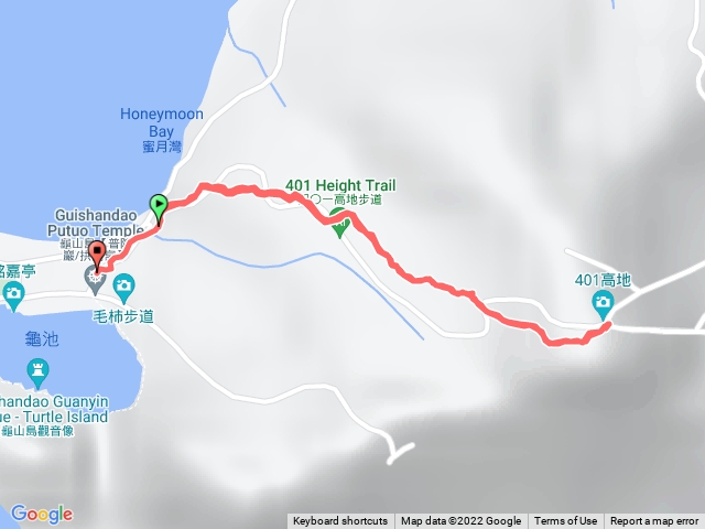龜山島401原路來回（含休息）