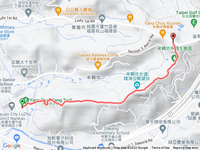 羊稠山步道