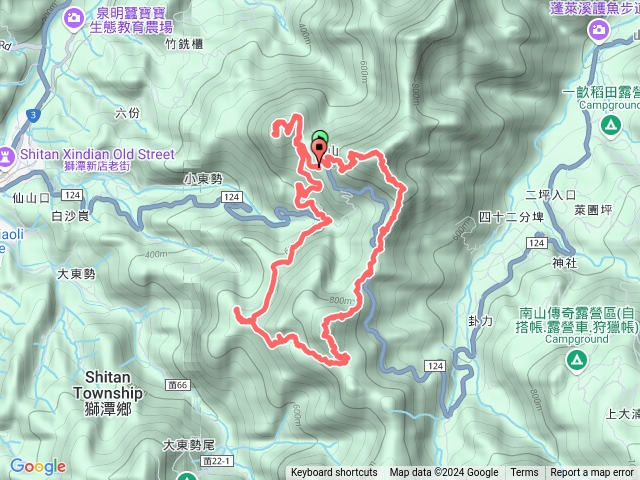 仙山古道群峰O型縱走預覽圖