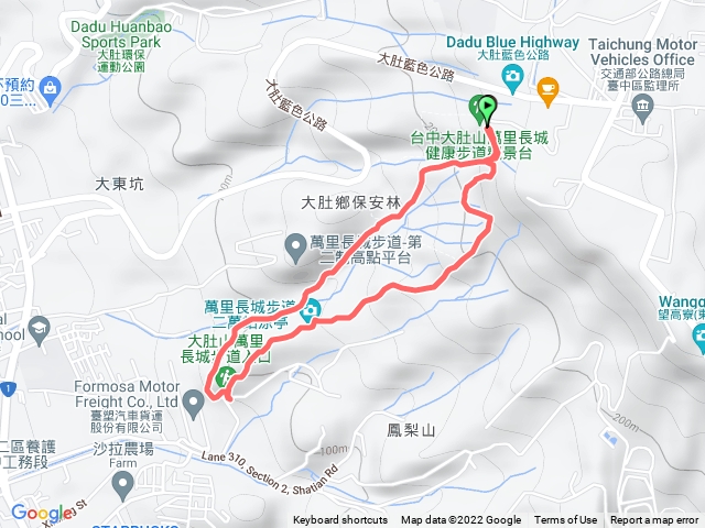 萬里長城 新興山