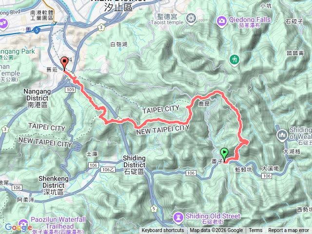 雞冠山縱走大豐山