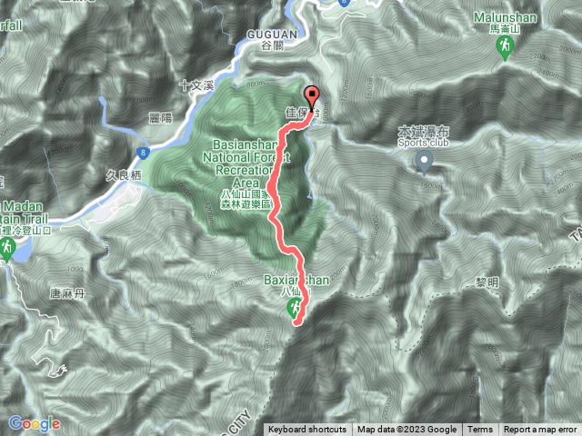 八仙山（森林遊樂區上