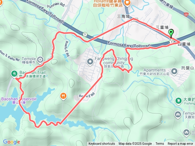 三重寶山水庫O繞預覽圖