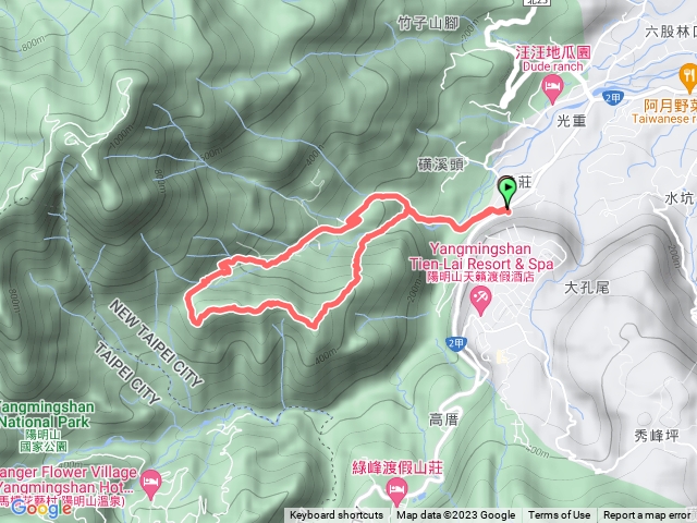 20230719金山林莊站磺溪頭山反經石馬鞍格磺溪頭產道林莊站O型