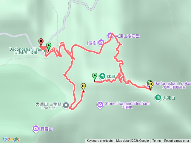 奮起湖大棟山