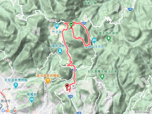 小油坑-七星山主峰/東峰