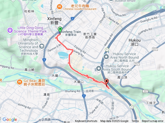 「鳳山蟠龍」老鐵道路徑遺跡