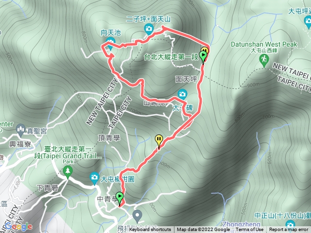 面天山向天山