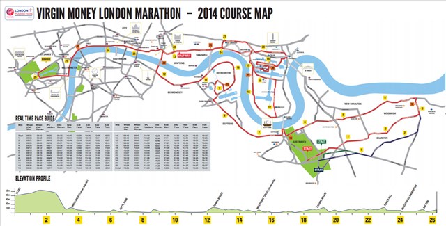 倫敦馬拉松週日開跑 賽事路線介紹
