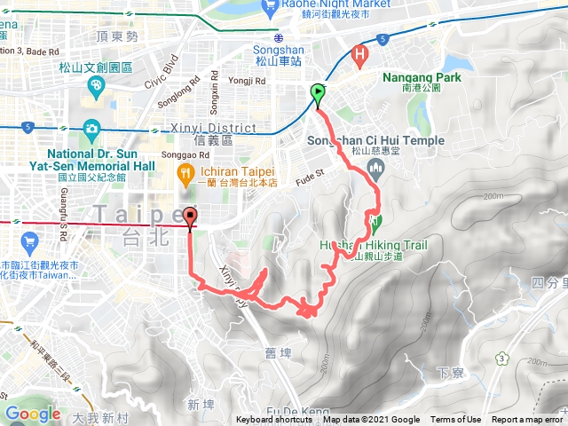 四獸山連走