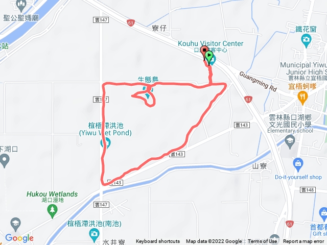 椬梧滯洪池