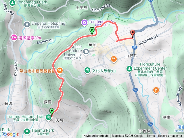 天母水管路古道