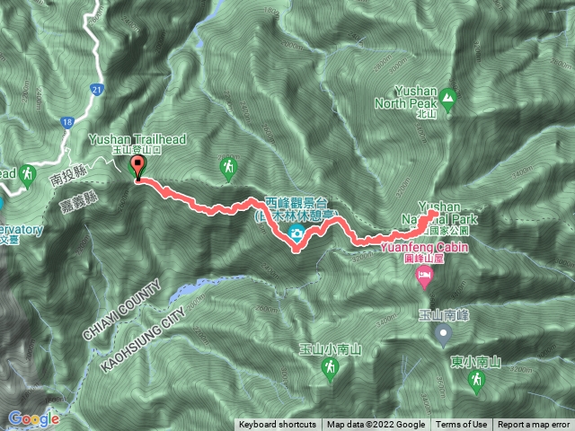玉山主峰兩日行