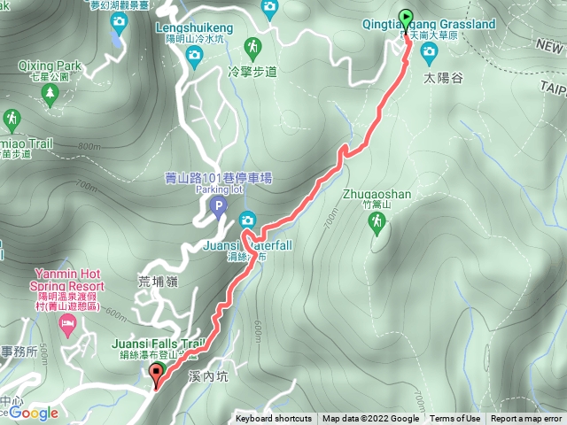 絹絲瀑布步道(魚路古道南段)