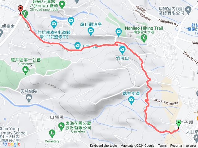 瑞井到竹坑南寮