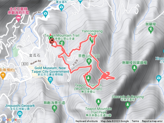 黃金二稜＋黃金洞＋茶壺山