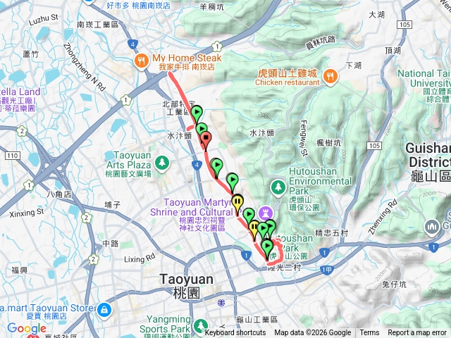 桃林鐵路步道往虎頭山-20260110