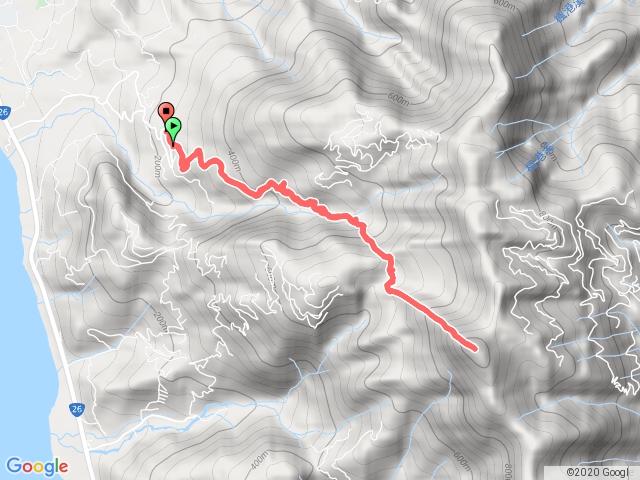 里龍山北登山口(人文紀念館)