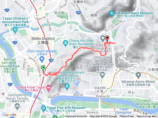 圓山水神社-劍潭山-六美腰繞步道-東吳大學-錢穆故居(2022-6-25)預覽圖