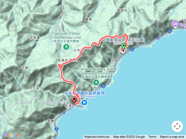 草嶺古道-桃源谷縱走預覽圖
