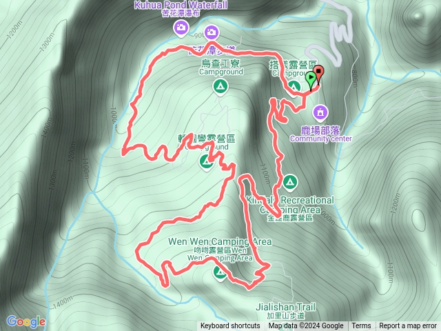 苗栗南庄鹿場後山步道