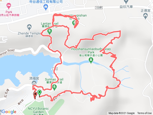 2021.01.16 嘉義市紅毛埤山，小百岳#62.標高150m