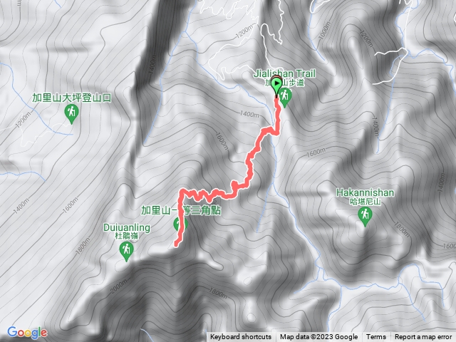 加里山(鹿場登山口)