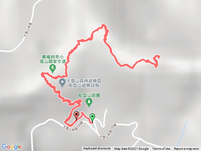 鞍馬工作站到6.5k觀景台