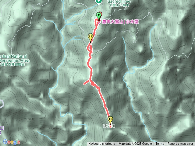 大雪山下波津加