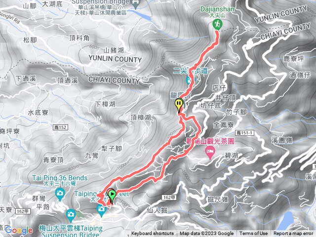 雲嘉五連峰縱走