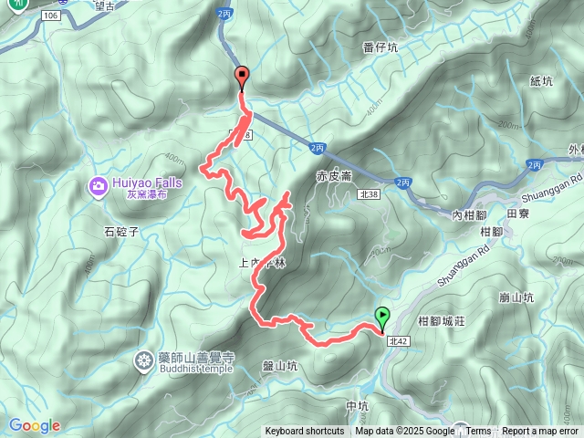 20251123雙溪-雙坪一號橋-土地公山-474峰-上內平林山-區界-下內平林山-平溪平湖站