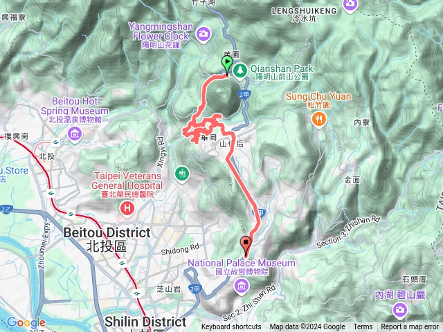 橫嶺古道，松溪瀑布，翠峰瀑布，天母古道預覽圖