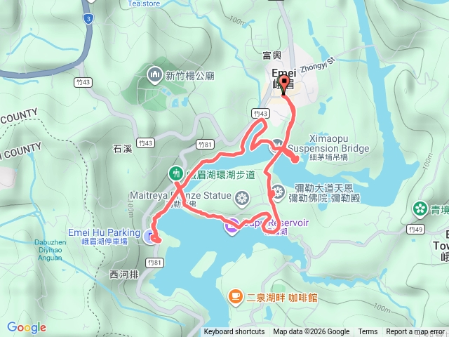 新竹峨眉湖環湖步道20260517預覽圖