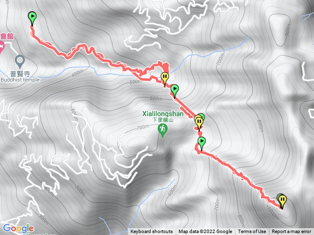里龍山自然步道(登山口起登)