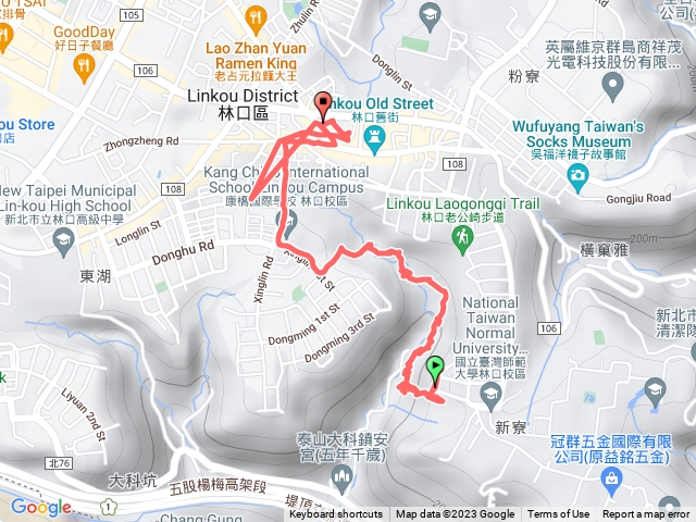 老公崎賞桐步道