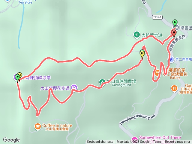 大山背山