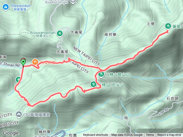 二格山+筆架山預覽圖
