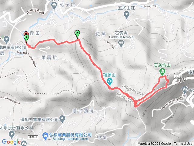 桃園福源山2021元旦