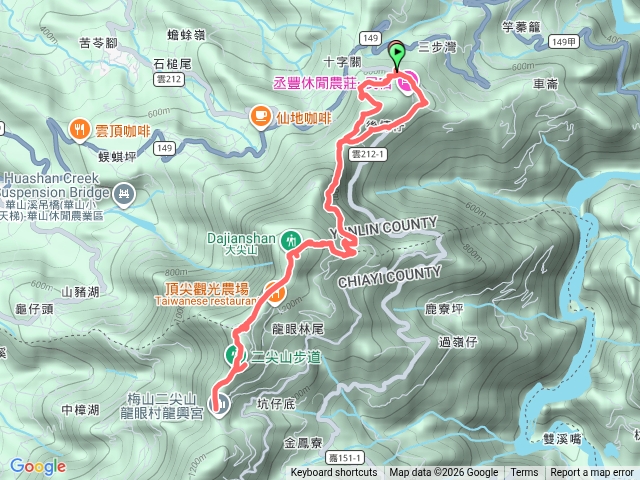 後棟仔山連走龍興宮