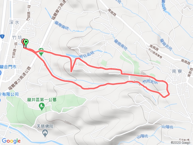 台中龍井竹坑南寮步道