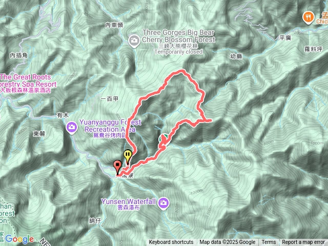 火燒寮山熊空山竹坑山加九嶺O型預覽圖