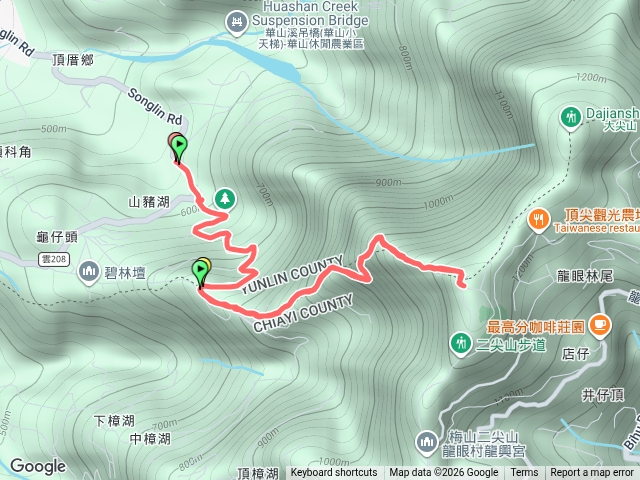 115年6月24日山豬湖往二尖山預覽圖