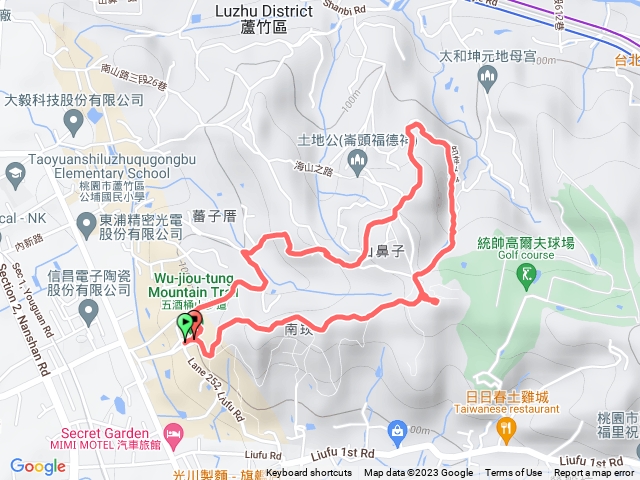 五酒桶山環狀健行