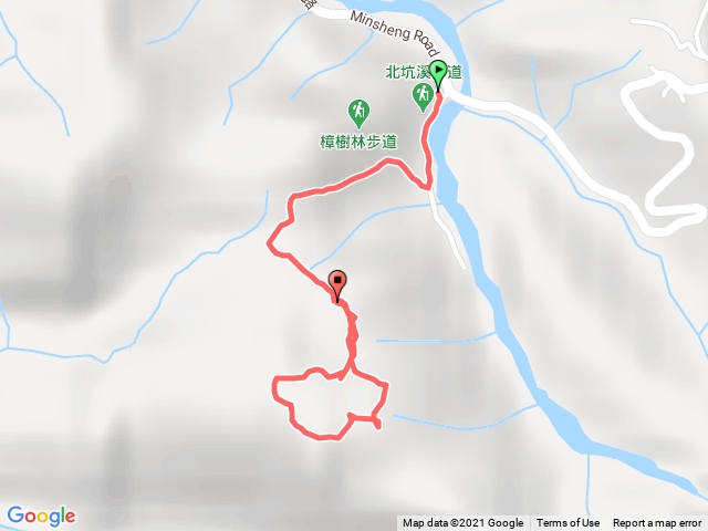 北坑溪、樟樹林步道O型